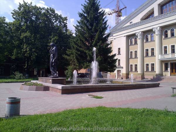 фонтан за театром Гоголя
