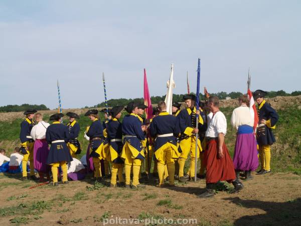 300-річчя Полтавської битви - костюмовані актори