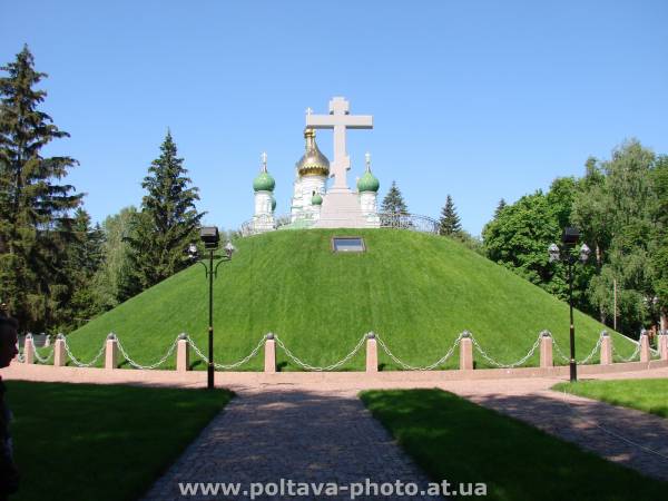 Полтавская битва,памятник