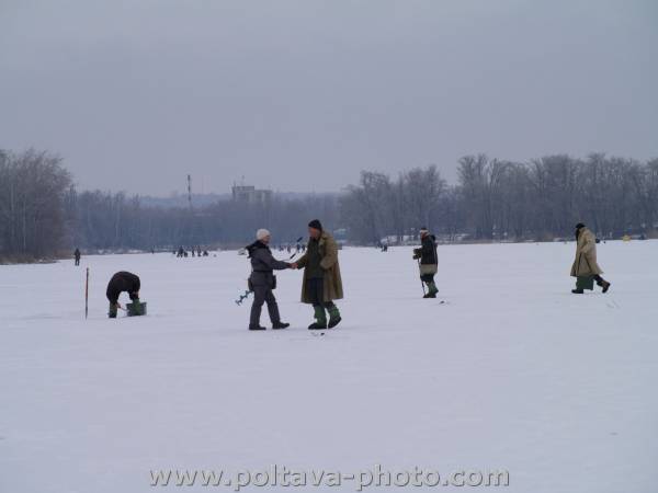 зимова рибалка на ворсклі