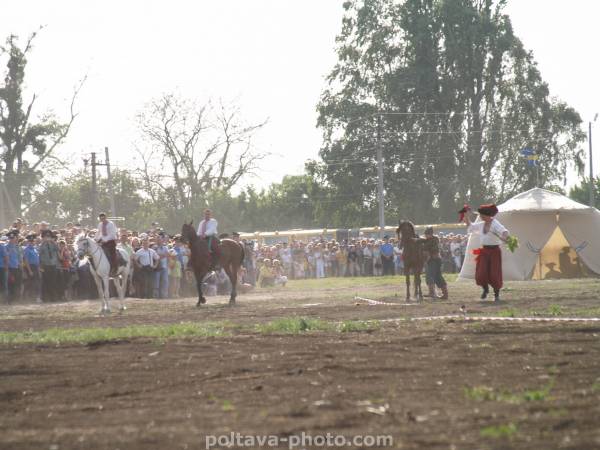 THE BATTLE OF POLTAVA 1709 представление козаков