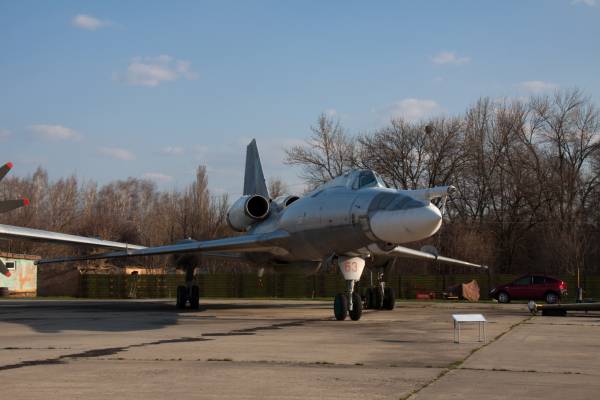 літак ТУ-22КП в Музеї дальньої авіації